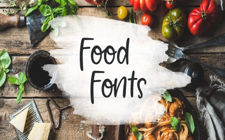7 Best Food Fonts for Restaurant Menus