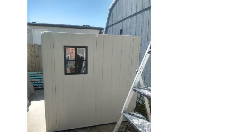 Assembling My Patiowell Plastic Shed