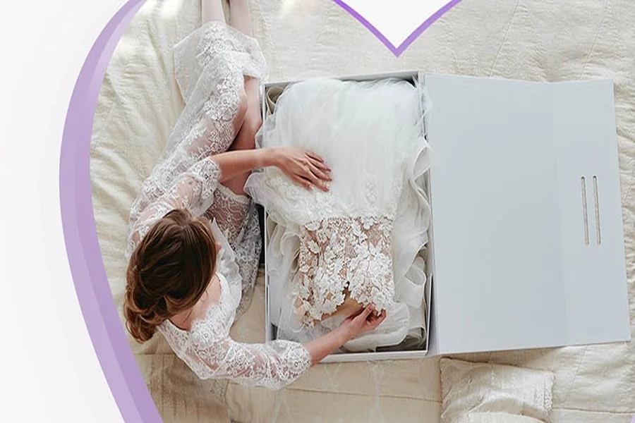 Forever Beautiful Wedding Dress Dry Cleaning and Preservation in Canada and USA